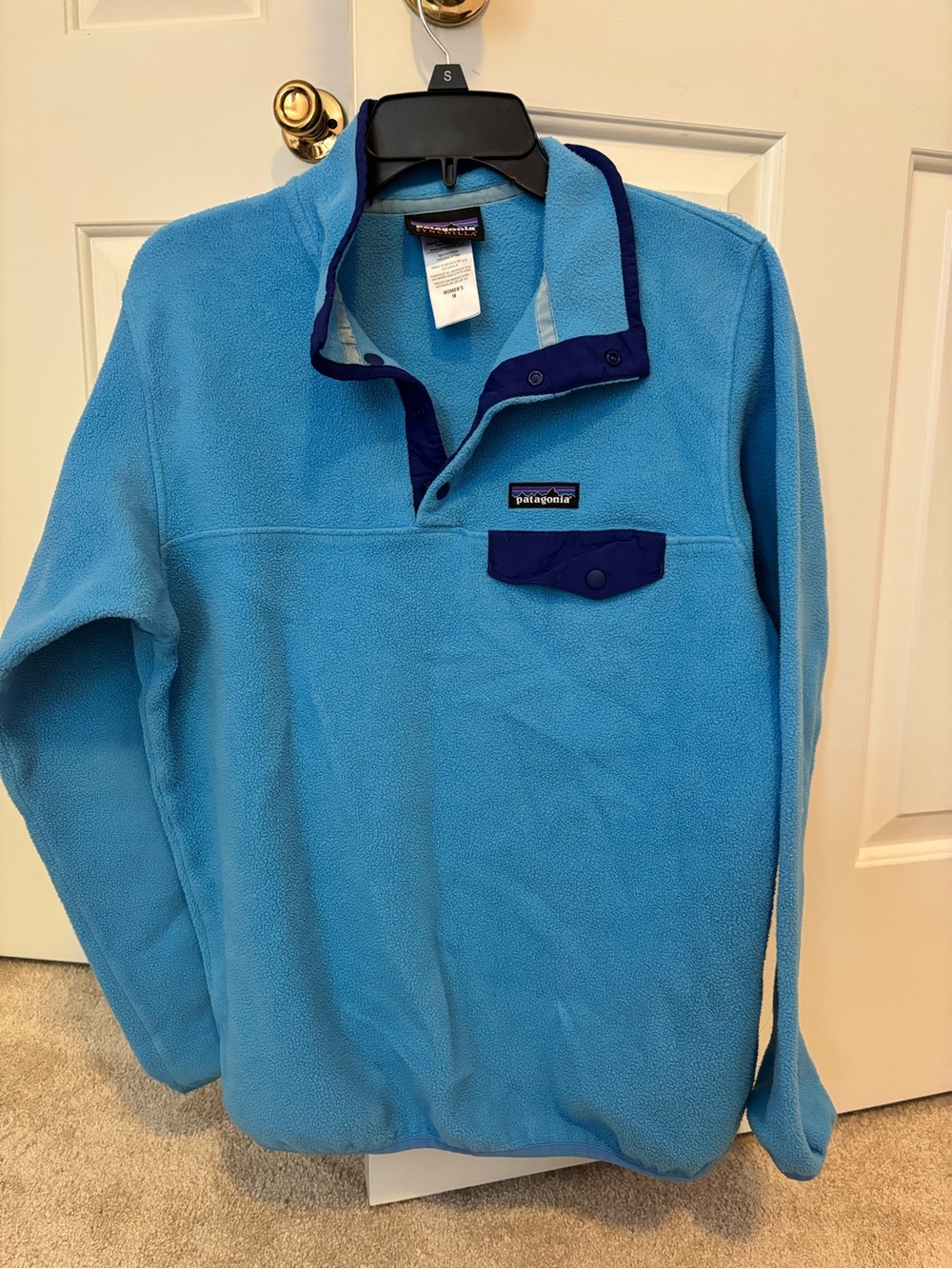 Patagonia Synchilla Blue Fleece Pullover